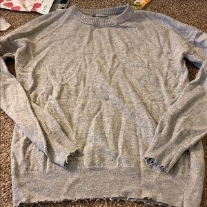 Zadig & Voltaire Gray Crewneck Sweater